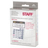 Калькулятор настольный металлический STAFF STF-1212, КОМПАКТНЫЙ (140х105 мм), 12 разрядов, двойное питание, 250118 по низкой цене оптом 