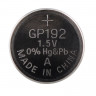 Батарейка GP Alkaline 192 (G3, LR41), алкалиновая, 1 шт., в блистере (отрывной блок), 192-2CY, 4891199015533