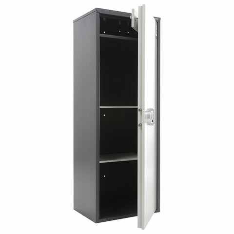 Шкаф металлический для документов AIKO "SL-125ТEL" ГРАФИТ, 1252х460х340 мм, 28 кг, S10799130902 по низкой цене оптом Краснодар, Москва, Уфа, Казань, Барнаул, Владивосток, Хабаровск, Сахалин, Красноярск, Екатеренбург, 