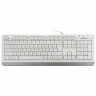 Клавиатура проводная A4TECH Fstyler FK10, USB, 104 кнопки, белая, 1147536 по низкой цене оптом Краснодар, Москва, Уфа, Казань, Барнаул, Владивосток, Хабаровск, Сахалин, Красноярск, Екатеренбург, 