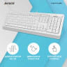 Клавиатура проводная A4TECH Fstyler FK10, USB, 104 кнопки, белая, 1147536 по низкой цене оптом Краснодар, Москва, Уфа, Казань, Барнаул, Владивосток, Хабаровск, Сахалин, Красноярск, Екатеренбург, 