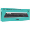 Клавиатура беспроводная LOGITECH K780, для ПК, планшета, смартфона, 97 клавиш + 6 дополнительных клавиш, черно-белая, 920-008043