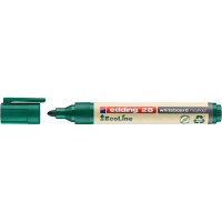 Маркер для белых досок edding 28 EcoLine Cap-off, круглый наконечник, 1.5-3 мм Зеленый