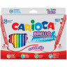 Фломастеры двухсторонние CARIOCA (Италия) "Birello", 24 цвета, суперсмываемые, 41521 по низкой цене оптом 