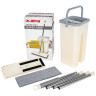 Швабра с отжимом и двухкамерным ведром 8 л/6 л, набор для уборки LAIMA SMART MOP, 607978 по низкой цене оптом 