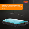 Щетка-веник-пылесос механическая для пола и ковровых покрытий, металл, чёрно-бирюзовая, DASWERK, 608948 по низкой цене оптом 