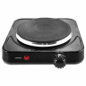 Настольная электрическая плита CENTEK CT-1506, 1000Вт, 1 конфорка, 5 режимов нагрева, черная, CT-1506 Black по низкой цене оптом Краснодар, Москва, Уфа, Казань, Барнаул, Владивосток, Хабаровск, Сахалин, Красноярск, Екатеренбург, 