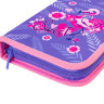 Пенал BRAUBERG, 1 отделение, ткань, 20х14 см, "Flamingo", 229279 по низкой цене оптом Краснодар, Москва, Уфа, Казань, Барнаул, Владивосток, Хабаровск, Сахалин, Красноярск, Екатеренбург, 