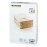 Мешки для сбора пыли KARCHER (КЕРХЕР), комплект 5 шт., бумажные, для пылесосов SE4/WD3, 6.959-130.0 по низкой цене оптом 