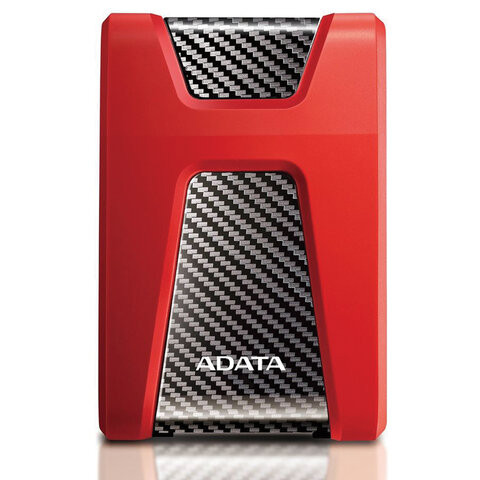 Внешний жесткий диск A-DATA DashDrive Durable HD650 1TB, 2.5", USB 3.0, красный, AHD650-1TU31-CRD по низкой цене оптом Краснодар, Москва, Уфа, Казань, Барнаул, Владивосток, Хабаровск, Сахалин, Красноярск, Екатеренбург, 