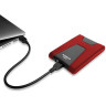 Внешний жесткий диск A-DATA DashDrive Durable HD650 1TB, 2.5", USB 3.0, красный, AHD650-1TU31-CRD по низкой цене оптом Краснодар, Москва, Уфа, Казань, Барнаул, Владивосток, Хабаровск, Сахалин, Красноярск, Екатеренбург, 