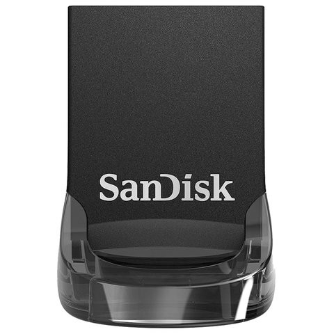 Флеш-диск 16 GB SANDISK Ultra Fit USB 3.0, черный, CZ430-016G-G46 по низкой цене оптом Краснодар, Москва, Уфа, Казань, Барнаул, Владивосток, Хабаровск, Сахалин, Красноярск, Екатеренбург, 