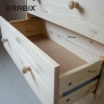Комод деревянный, сосна, BRABIX Scandi SC-001 РАСТ (ш620*г300*в700мм), 3 ящика, 641890, 008.02.35 по низкой цене оптом 