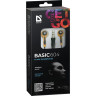 Наушники DEFENDER Basic 604, проводные, 1,2 м, вкладыши, черные с оранжевым, 63606 по низкой цене оптом Краснодар, Москва, Уфа, Казань, Барнаул, Владивосток, Хабаровск, Сахалин, Красноярск, Екатеренбург, 