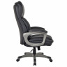 Кресло BRABIX PREMIUM Regal EX-557, НАГРУЗКА до 150кг., пружинный блок, экокожа, черный, 532945 по низкой цене оптом 