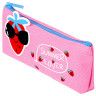 Пенал-косметичка BRAUBERG, канвас с аппликацией, "Cool Strawberry", 19х4х8 см, 228998 по низкой цене оптом 