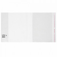 Обложка ПП 215х360 мм для тетрадей и дневников, ЮНЛАНДИЯ, универсальная, КЛЕЙКИЙ КРАЙ, 80 мкм, штрих-код, 229344