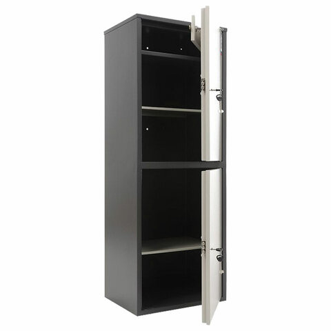 Шкаф металлический для документов AIKO "SL-125/2Т" ГРАФИТ, 1252х460х340 мм, 31 кг, сварной, S10799132502 по низкой цене оптом 