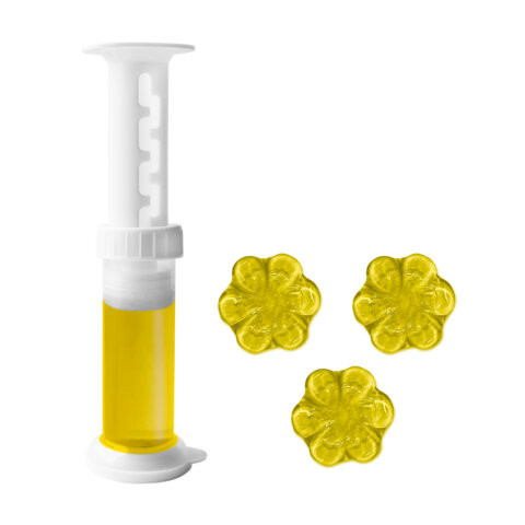 Диски гелевые для унитаза 44г LAIMA "Лимон", 8 штук, 609795 по низкой цене оптом 