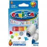 Фломастеры-штампы двусторонние CARIOCA (Италия) "Stamperello", 6 цветов, смываемые, 42279 по низкой цене оптом 