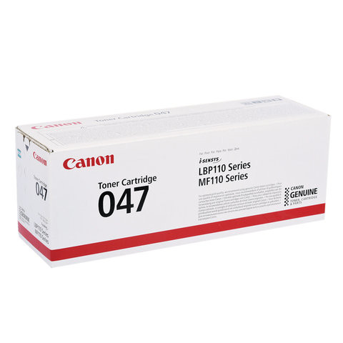 Картридж лазерный CANON (047) i-SENSYS LBP113W / MF112/ 113W, ресурс 1600 страниц, оригинальный, 2164C002 по низкой цене оптом 
