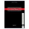 Тетрадь А4, 96 л., BRAUBERG скоба, клетка, обложка картон, "CONTRACT", 400521 по низкой цене оптом 