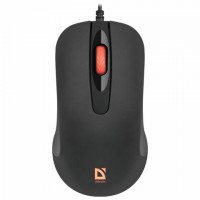 Мышь проводная DEFENDER Ultra Classic MB-280, USB, 2 кнопки+1 колесо-кнопка, черная, 52280