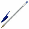 Ручка шариковая STAFF "Basic Budget BP-04", синяя, ВЫГОДНАЯ УПАКОВКА, КОМПЛЕКТ 50 штук, 880779, 143686 по низкой цене оптом 