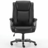 Кресло офисное BRABIX PREMIUM "Solid HD-005", НАГРУЗКА до 180 кг, рециклированная кожа, черное, 531941 по низкой цене оптом 