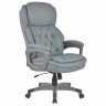 Кресло BRABIX PREMIUM "Regal EX-557", НАГРУЗКА до 150кг., пружинный блок, экокожа, серое, 532946 по низкой цене оптом 