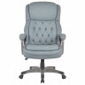 Кресло BRABIX PREMIUM "Regal EX-557", НАГРУЗКА до 150кг., пружинный блок, экокожа, серое, 532946 по низкой цене оптом 