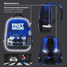 Ранец ЮНЛАНДИЯ LIGHT, 2 отделения, "Speedy car", 38х29х16 см, 270608 по низкой цене оптом 
