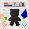 Доска на холодильник магнитно-меловая 30х40 см "Teddy Bear" с набором аксессуаров, BRAUBERG, 237841 по низкой цене оптом 