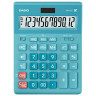 Калькулятор настольный CASIO GR-12С-LB (210х155 мм), 12 разрядов, двойное питание, ГОЛУБОЙ, GR-12C-LB-W-EP по низкой цене оптом 