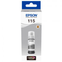 Чернила EPSON 115 (C13T07D54A) для СНПЧ L8160/L8180, серые, объем 70 мл, ОРИГИНАЛЬНЫЕ,  C13T07D54A