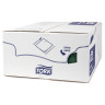 Салфетки бумажные нетканые сервировочные TORK "LinStyle Premium", 39х39 см, 50 шт., темно-зеленые, 478847