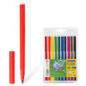 Фломастеры 10 ЦВЕТОВ CENTROPEN "Washable", смываемые, вентилируемый колпачок, 7790/10TP, 7 7790 1085 по низкой цене оптом 