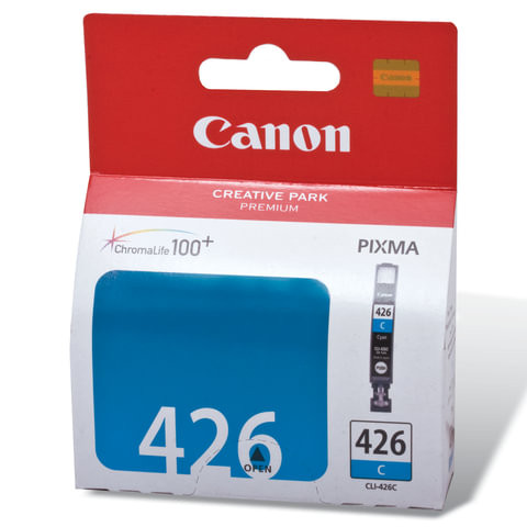 Картридж струйный CANON (CLI-426C) Pixma MG5140/MG5240/MG6140/MG8140, голубой, оригинальный, 446 стр, 4557B001 по низкой цене оптом 