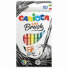 Фломастеры с наконечником-кистью CARIOCA (Италия) "Super Brush", 10 цветов, смываемые, 42937 по низкой цене оптом 