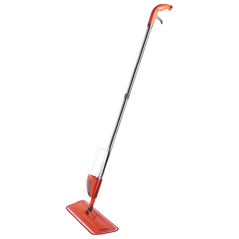 Швабра с распылителем воды плоская для мытья полов и уборки "Spray Mop", LAIMA, 607981 по низкой цене оптом 