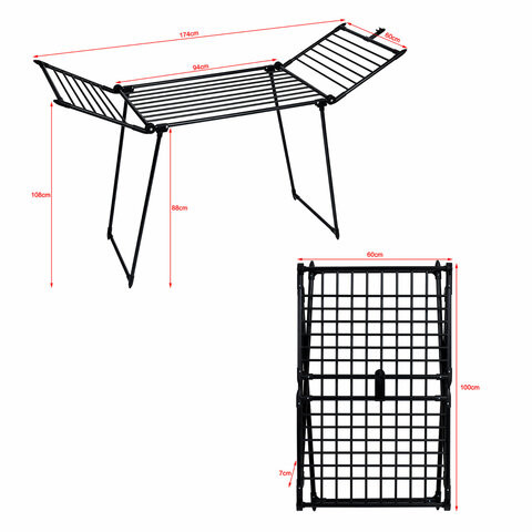 Сушилка напольная для белья раскладная 3 зоны сушки, 19 метров LAIMA HOME TRIO BLACK, 700470 по низкой цене оптом Сушилка напольная для белья раскладная 3 зоны сушки, 19 метров LAIMA HOME TRIO BLACK, 700470 по низкой цене оптом