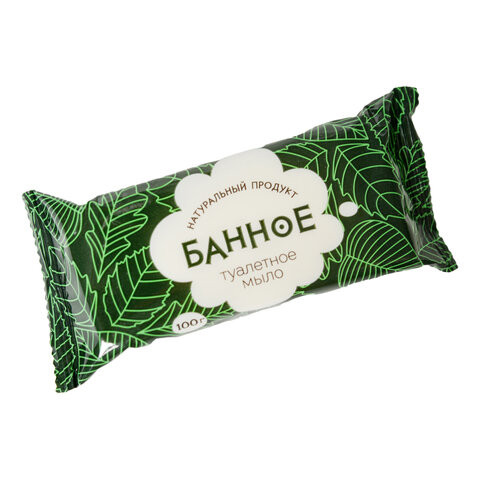 Мыло туалетное 100г "Банное" (АГРОПРОМ-ЮГ), натуральное, ш/к 71735, 486785 по низкой цене оптом  Мыло туалетное 100г "Банное" (АГРОПРОМ-ЮГ), натуральное, ш/к 71735, 486785 по низкой цене оптом