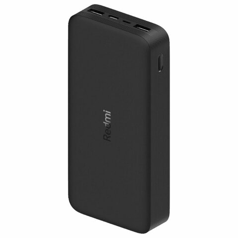 Аккумулятор внешний 20000mAh XIAOMI Redmi Fast Charge Power Bank,БЫСТРАЯ ЗАРЯДКА,2USB, VXN4304GL по низкой цене оптом 