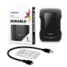 Внешний жесткий диск A-DATA DashDrive Durable HD330 1TB, 2.5", USB 3.0, черный, AHD330-1TU31-CBK по низкой цене оптом 