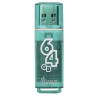 Флеш-диск 64 GB SMARTBUY Glossy USB 2.0, зеленый, SB64GBGS-G по низкой цене оптом Краснодар, Москва, Уфа, Казань, Барнаул, Владивосток, Хабаровск, Сахалин, Красноярск, Екатеренбург, 