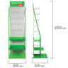 Стойка для размещения товара напольная BRAUBERG KIDS, 205x60x50 см, 25 крючков, 3 полки, 506321 по низкой цене оптом 