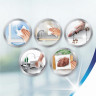 Полотенца бумажные впитывающие 2-х слойные 4 рулона (2х14 м), ZEWA Premium Decor, 144124 по низкой цене оптом 