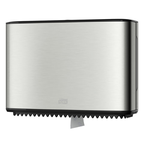 Диспенсер для туалетной бумаги TORK (Система T2) Image Design, mini, металлический, 460006 по низкой цене оптом Краснодар, Москва, Уфа, Казань, Барнаул, Владивосток, Хабаровск, Сахалин, Красноярск, Екатеренбург, 