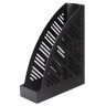 Лоток вертикальный для бумаг BRAUBERG "Standard+", 250х90х300 мм, черный, 237224 по низкой цене оптом 