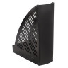 Лоток вертикальный для бумаг BRAUBERG "Standard+", 250х90х300 мм, черный, 237224 по низкой цене оптом 